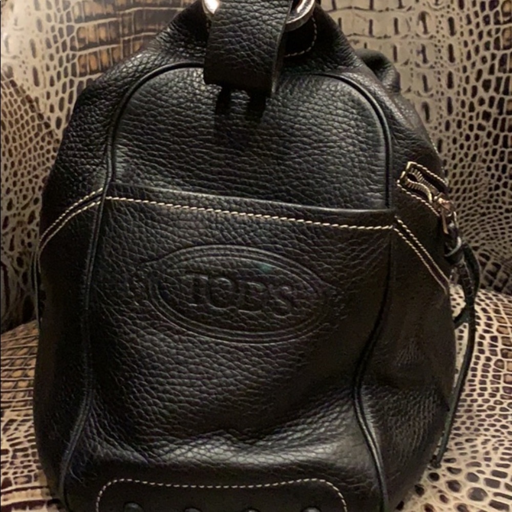 TOD’S Black Leather Bag - Picture 2 of 6